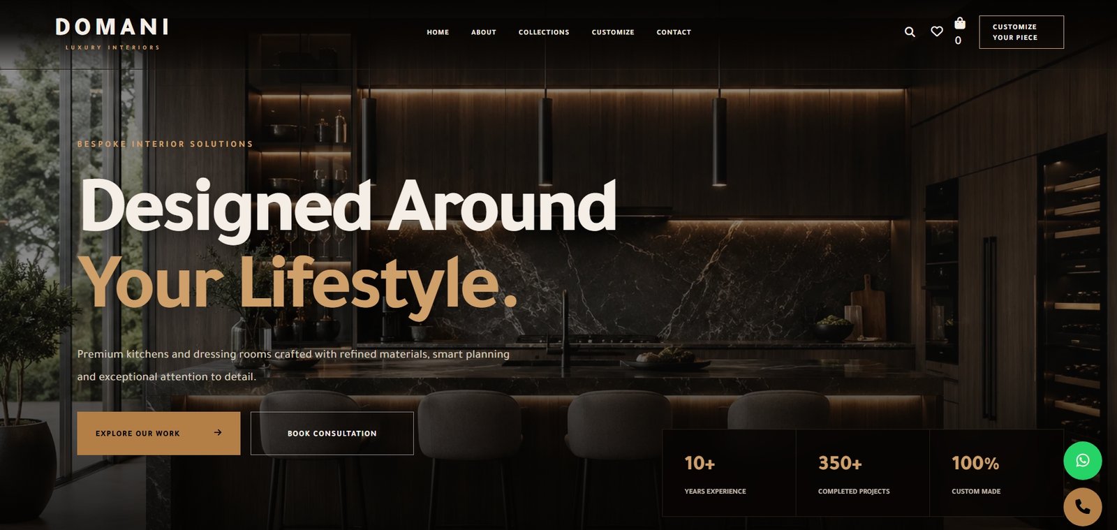 Domani Egypt website preview