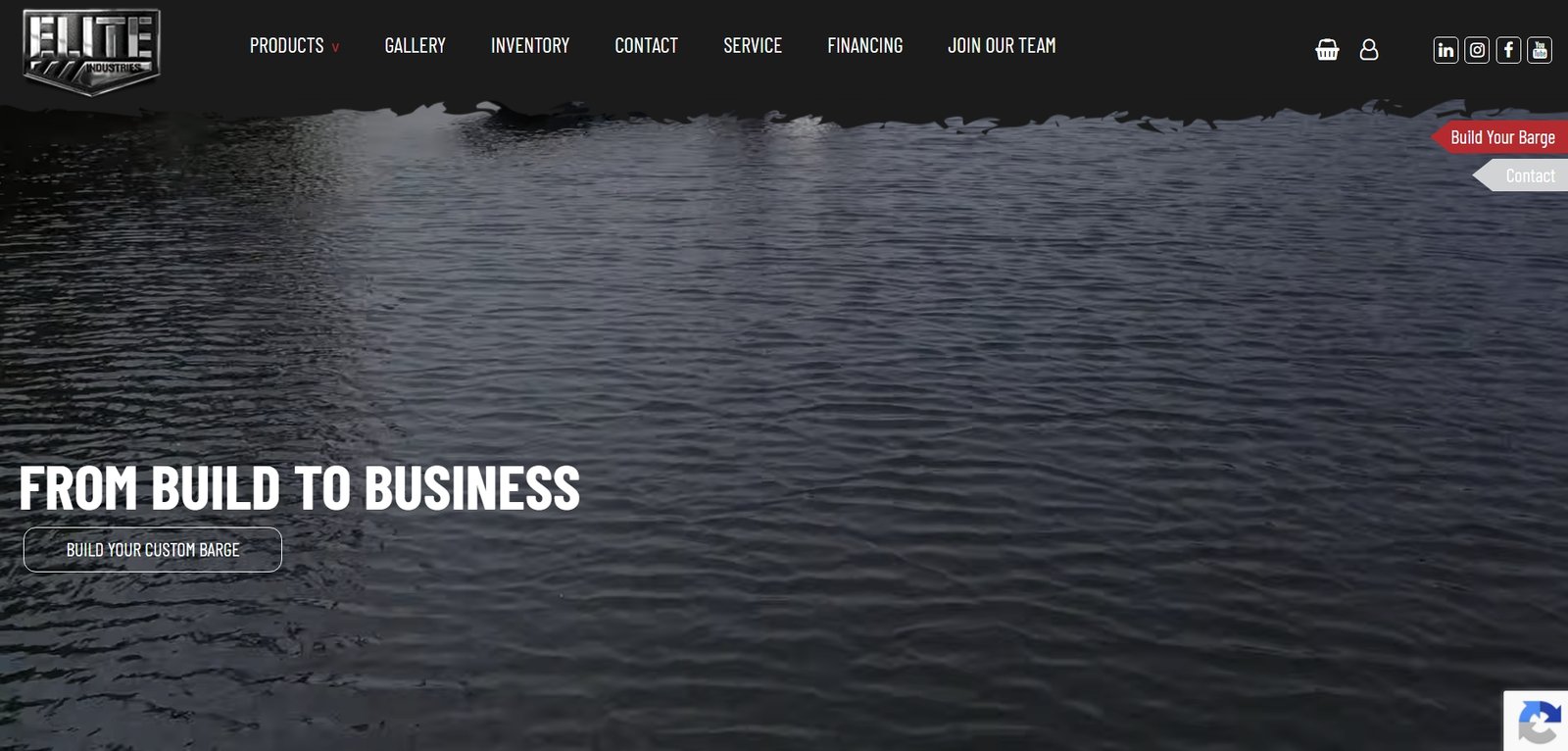 Elite Industries website preview