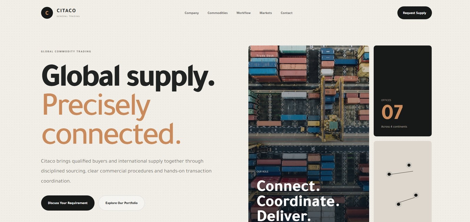 Citaco ME website preview