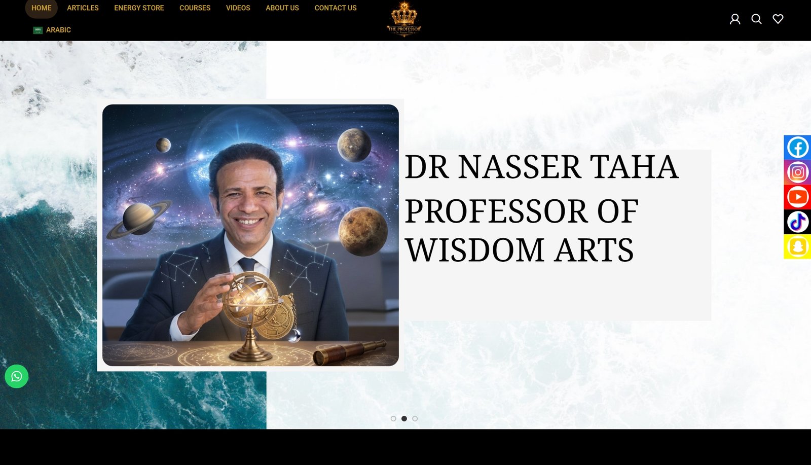 Dr Nasser Taha website preview